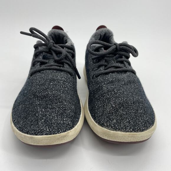 ALLBIRDS Mizzle Gray Knit Upper Wool Runners Lace Up Shoe Mens Size 11 Sneaker - Picture 2 of 8